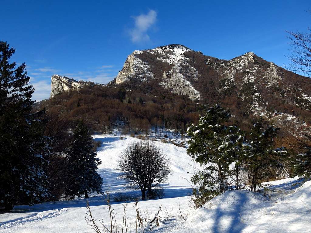 Monte Carone from Prati di Guil