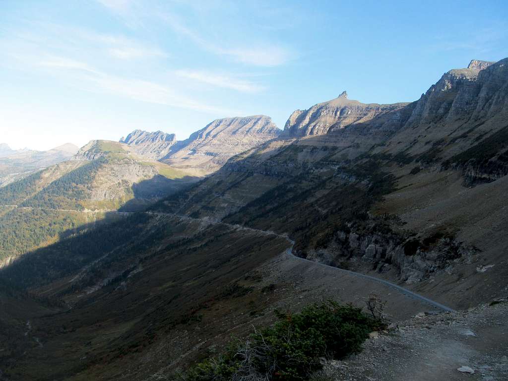 highline trail towards Gould