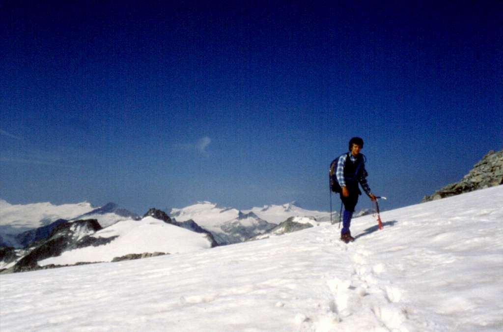 On Presanella summit ridge