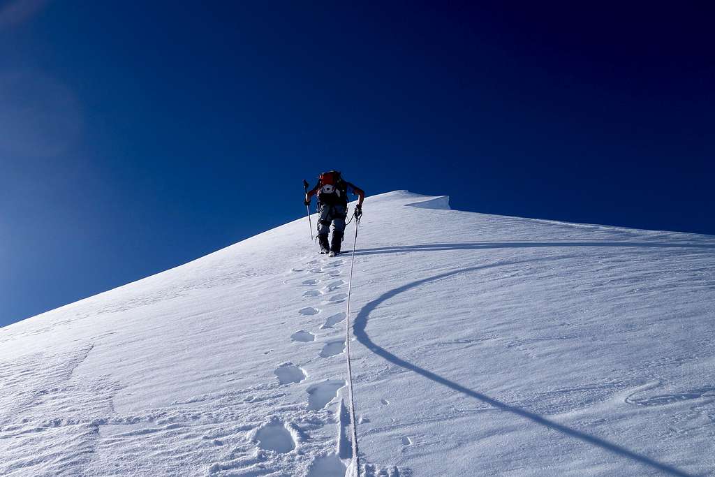 Vallunaraju Smaller Southern Summit (Right)