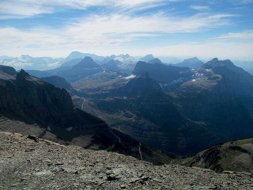 Logan Pass from Gould