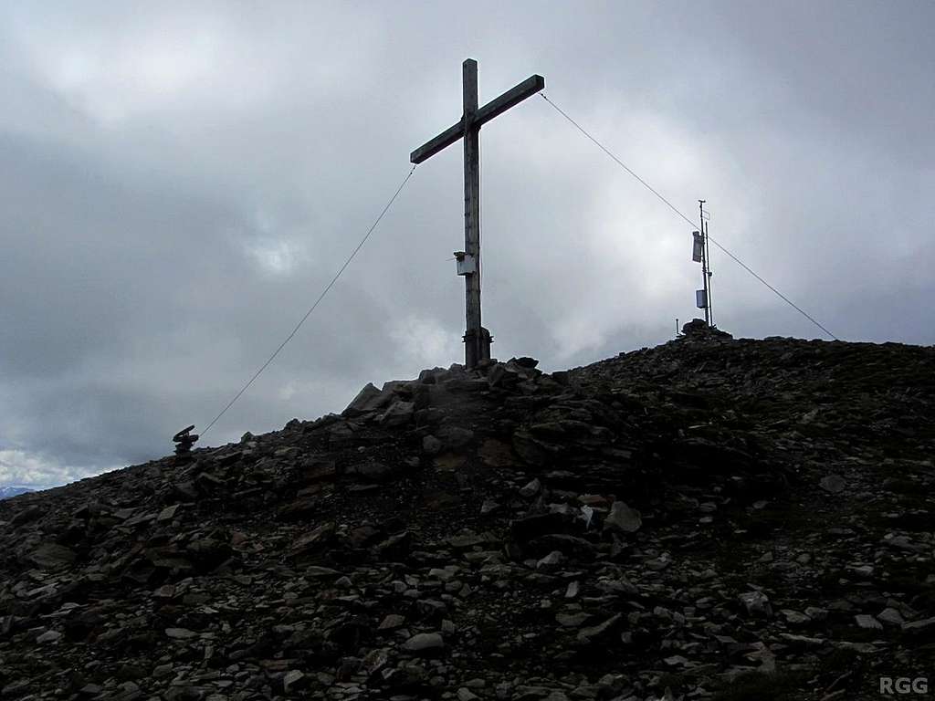 Elferspitz summit cross