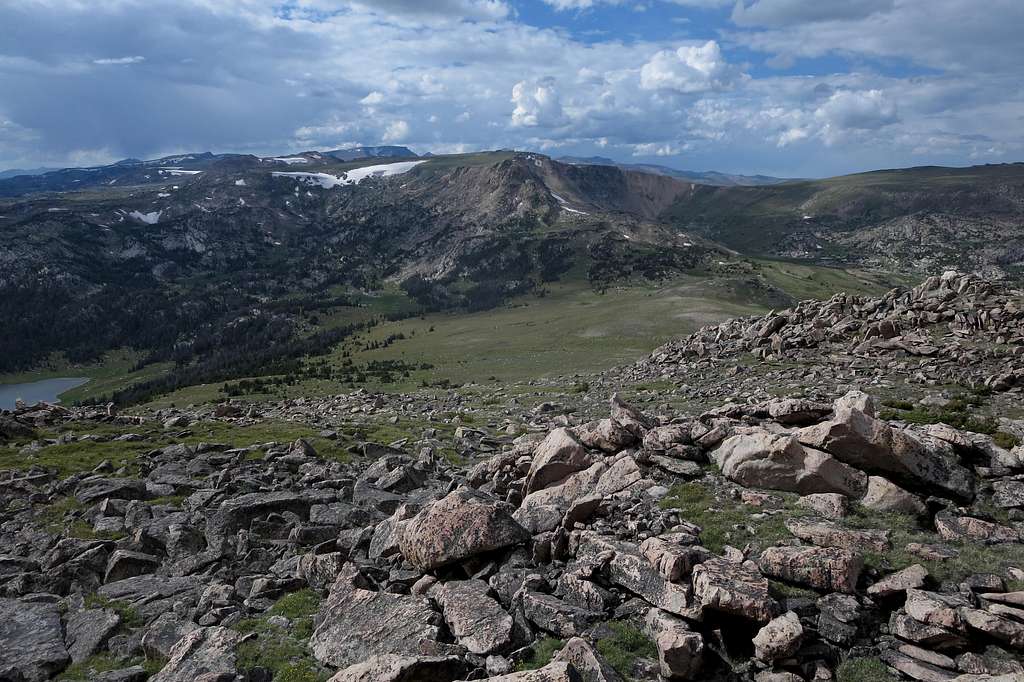 Stockaid BM from Tibbs Butte