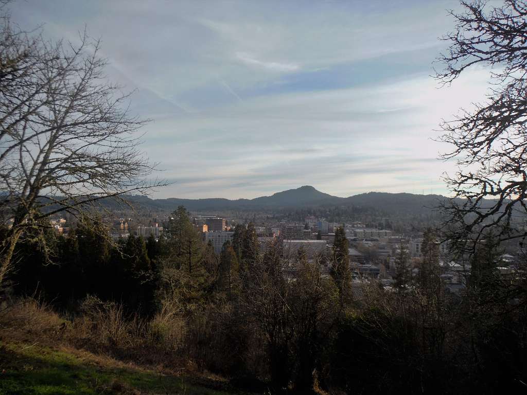 The classic view from Skinner Butte