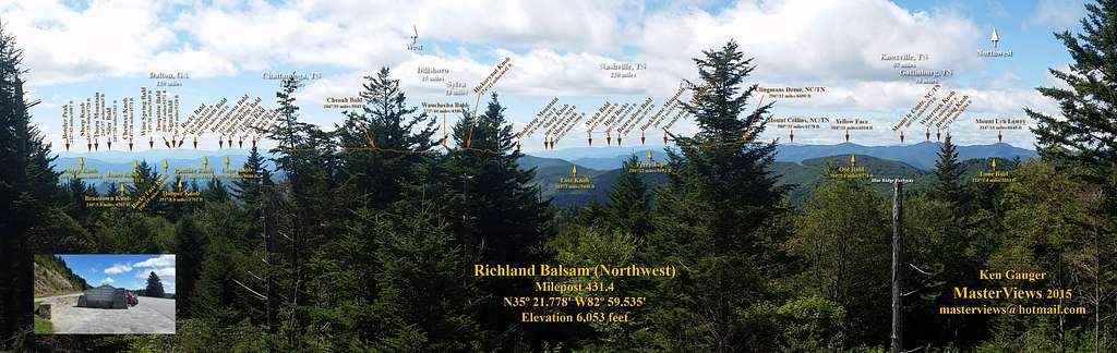 Richland Balsam Overlook (Northwest)