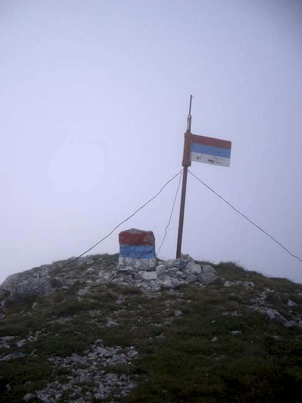 The summit of Maglic; august...
