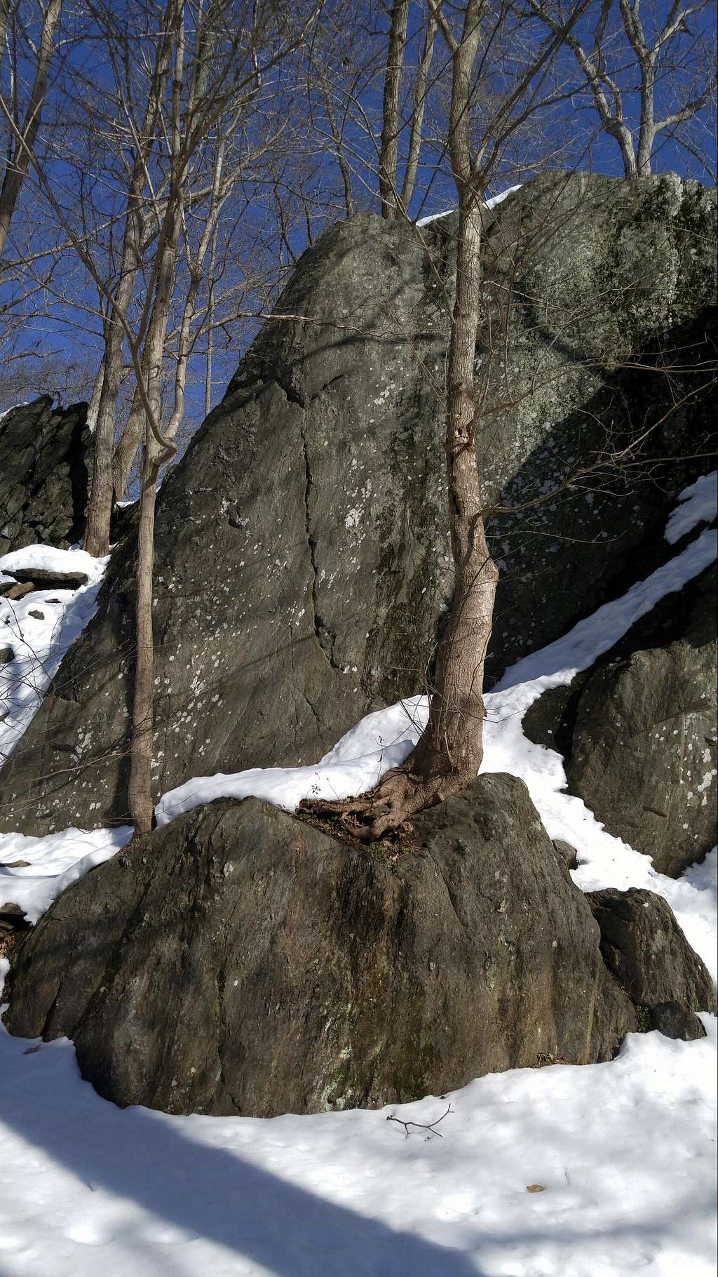 Spider Walk (5.7) and Silver Spot (5.13b)