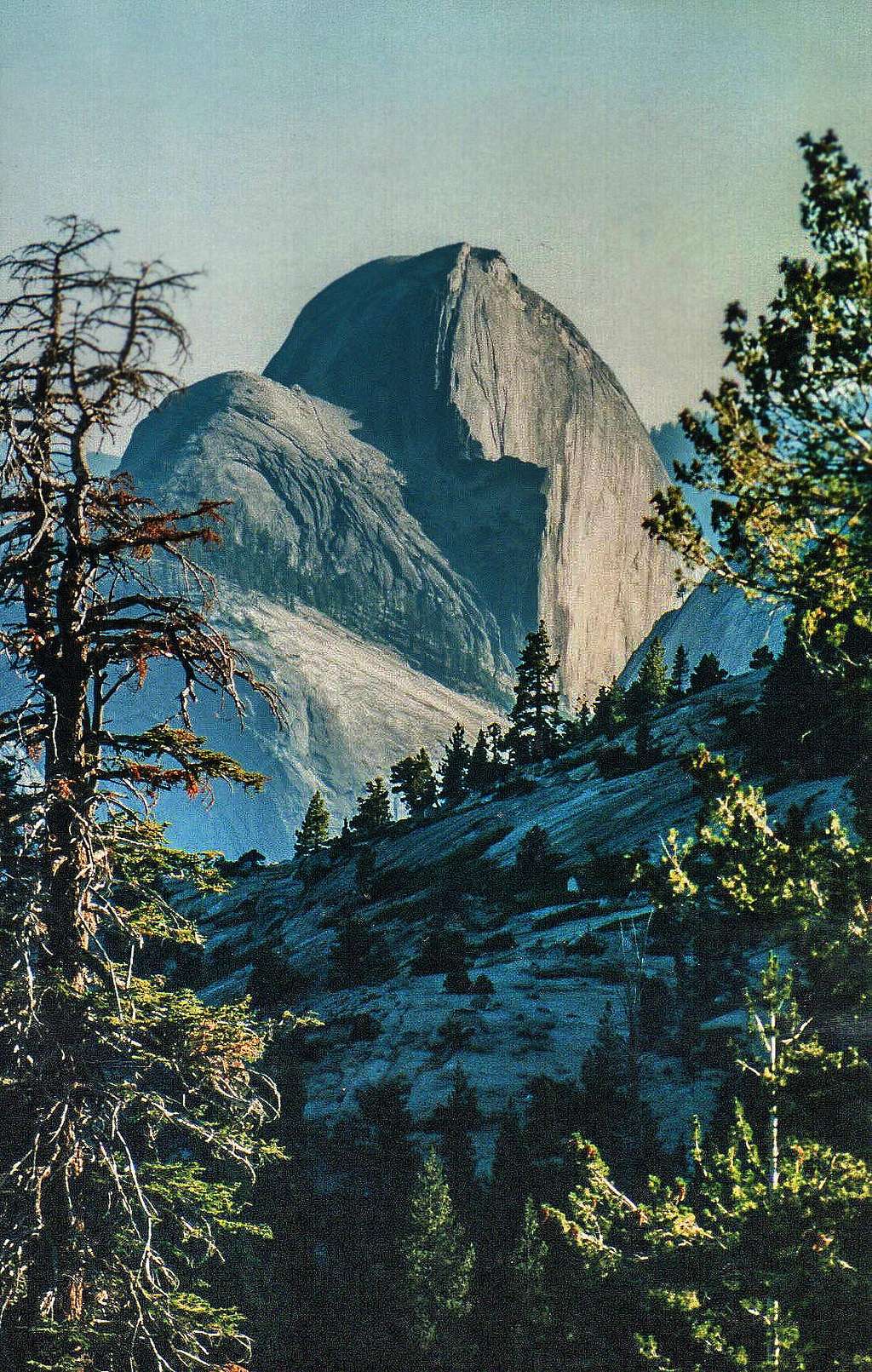 Half Dome from Olmstead Point area