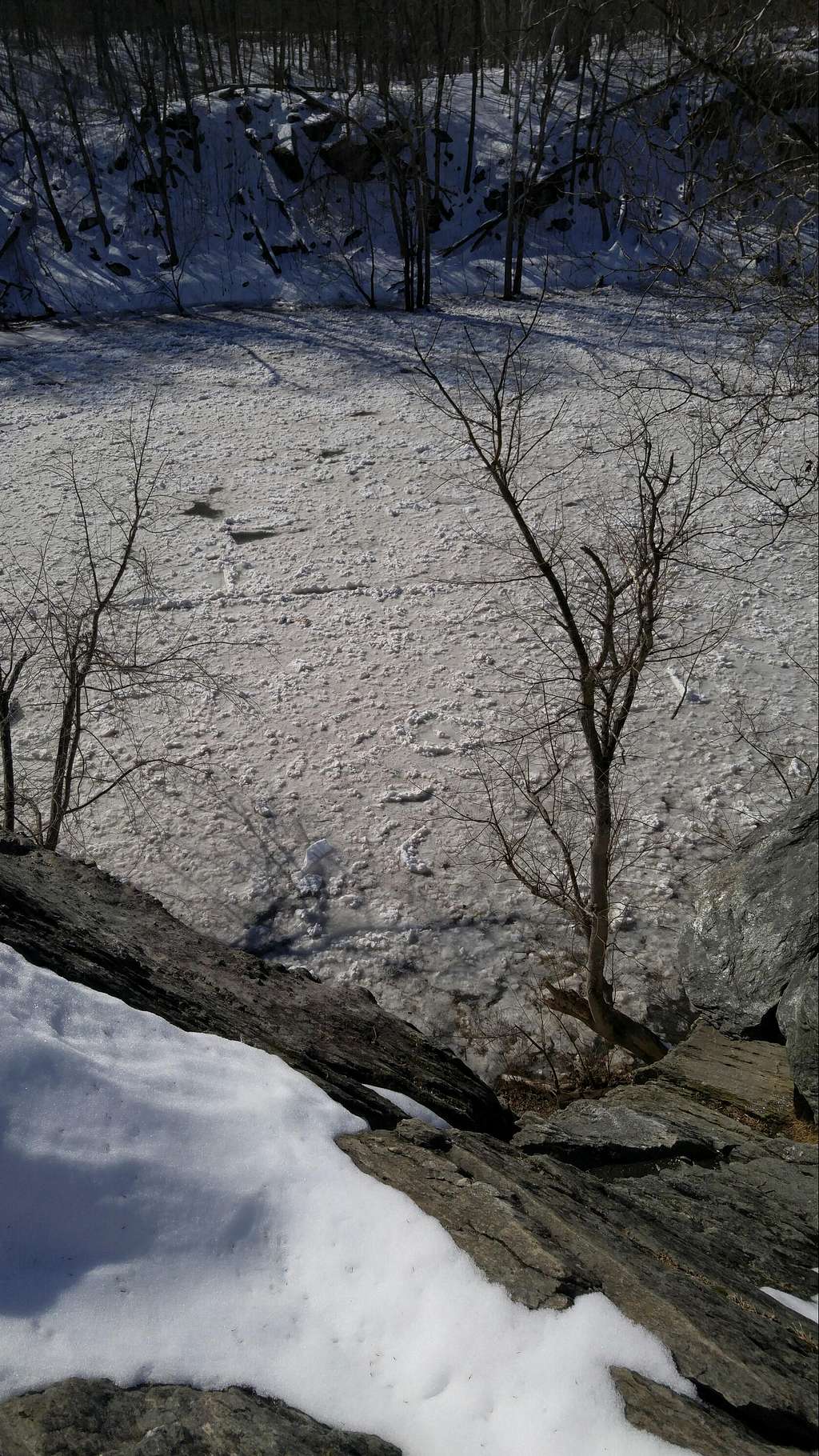 Frozen Potomac from Hades Heights