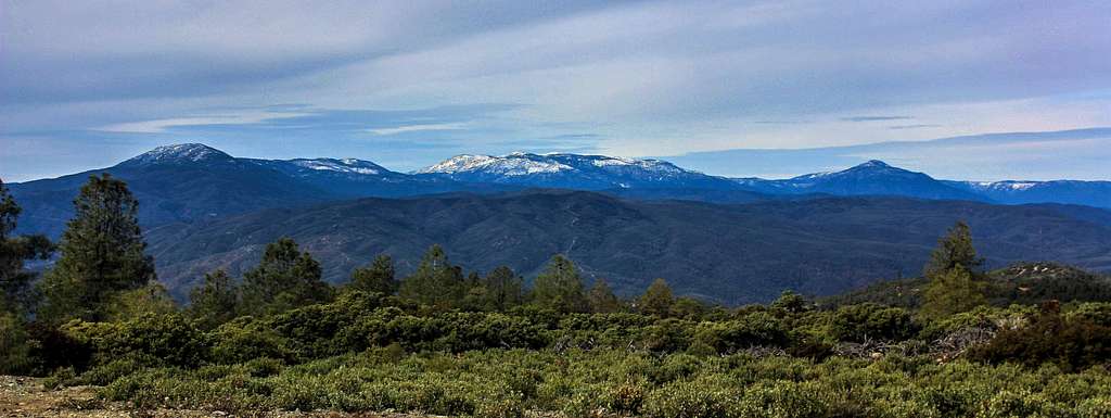 Northwest from Cold Spring Mtn.