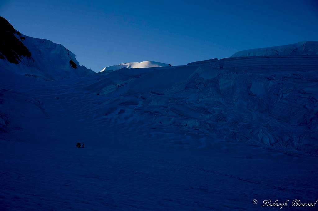 Grenz Glacier and Parrotspitze