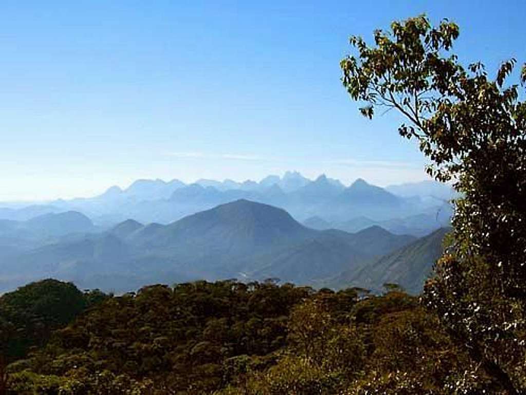 All Tres Picos mountains...