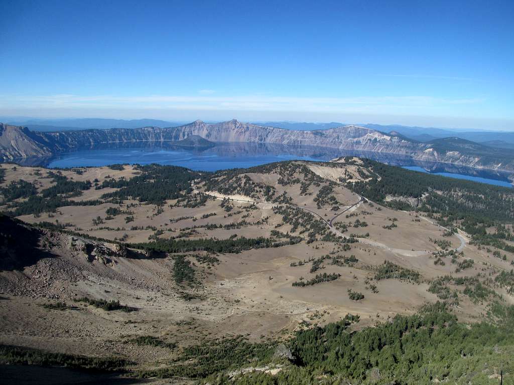 Crater Lake from Scott