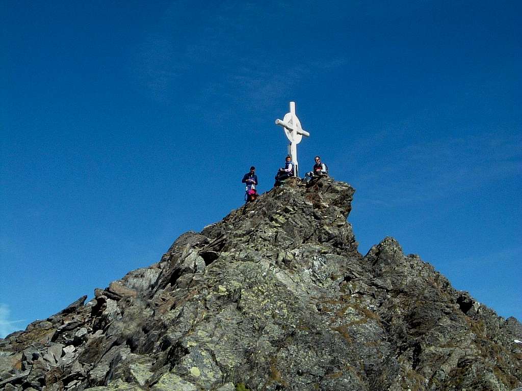 Summit of Scheiberkogel / Cima Rocciosa 3135m