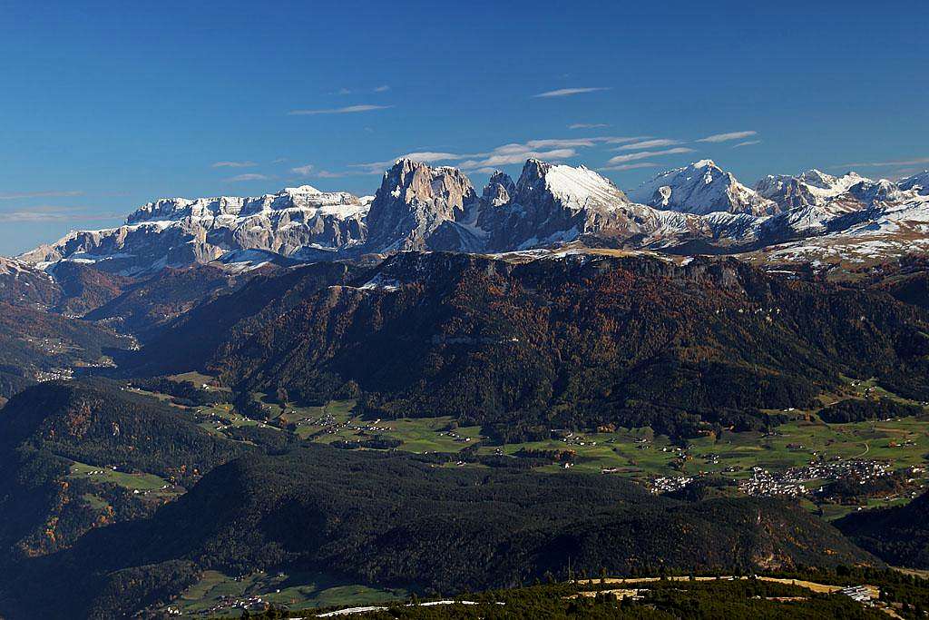 Dolomites from Rittner Horn