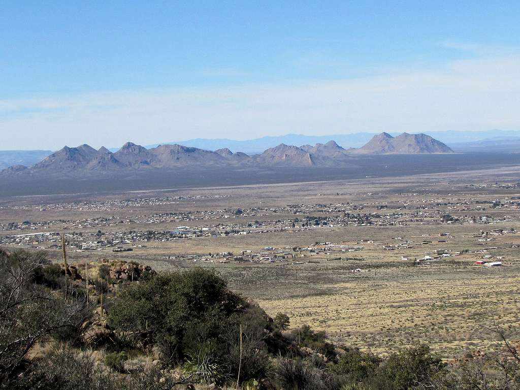 Robledo Mountains & Las Cruces