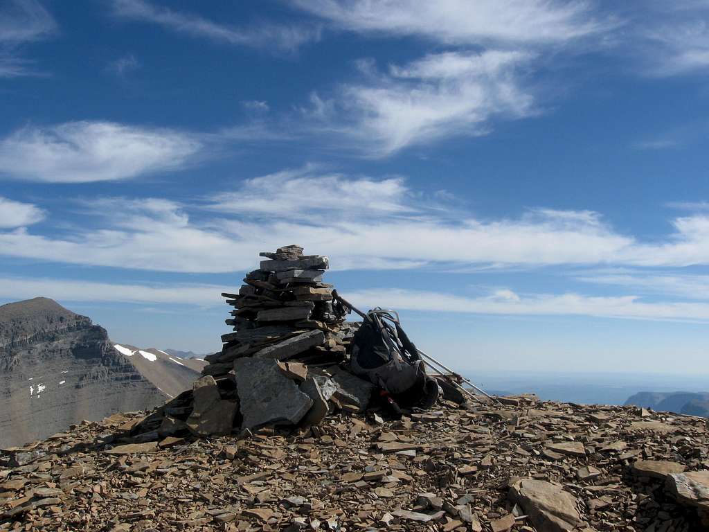 Cairn On Summit of Matahpi