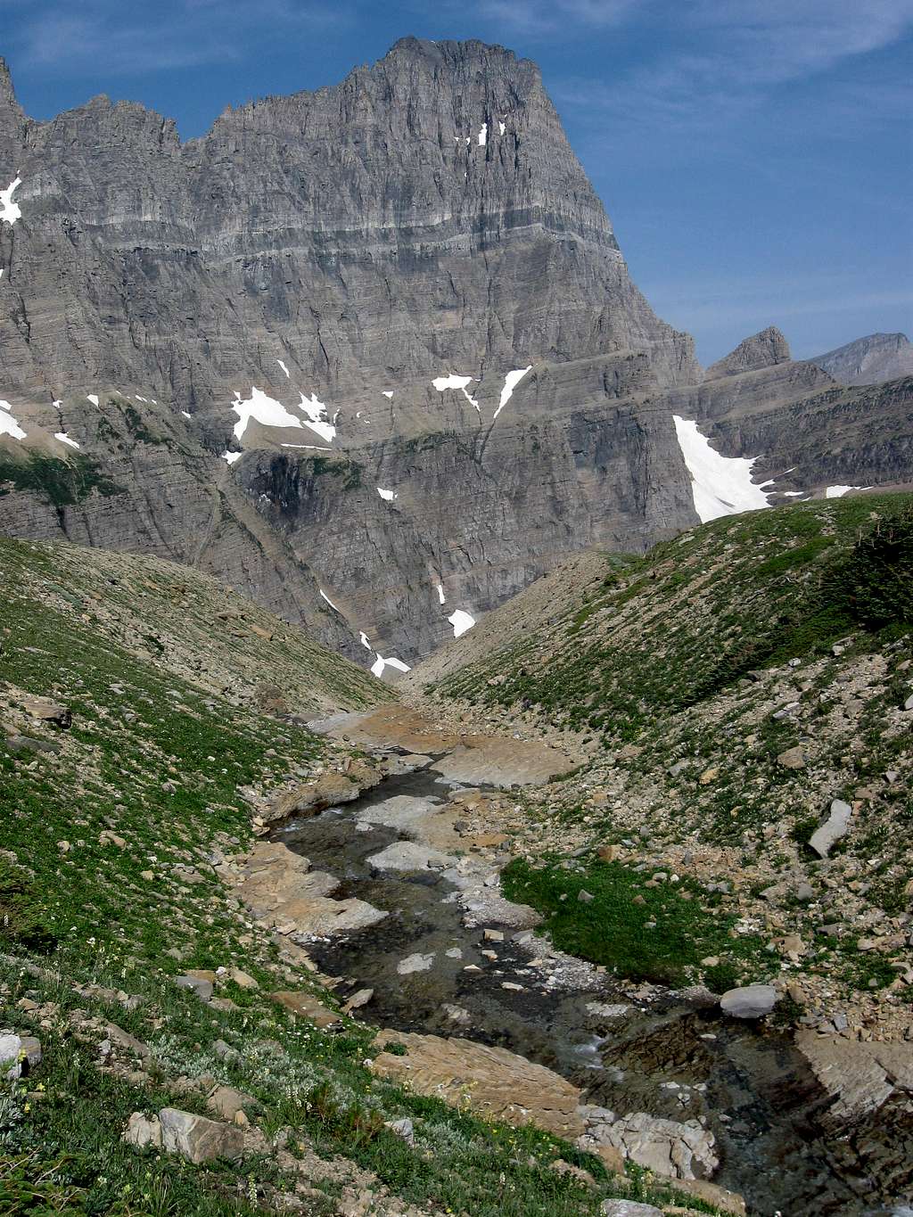 East Face of Mount Gould From the Approach to Peak 8827