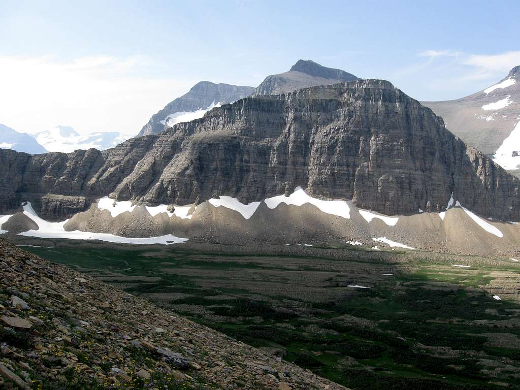 North Face of Cataract Mountain