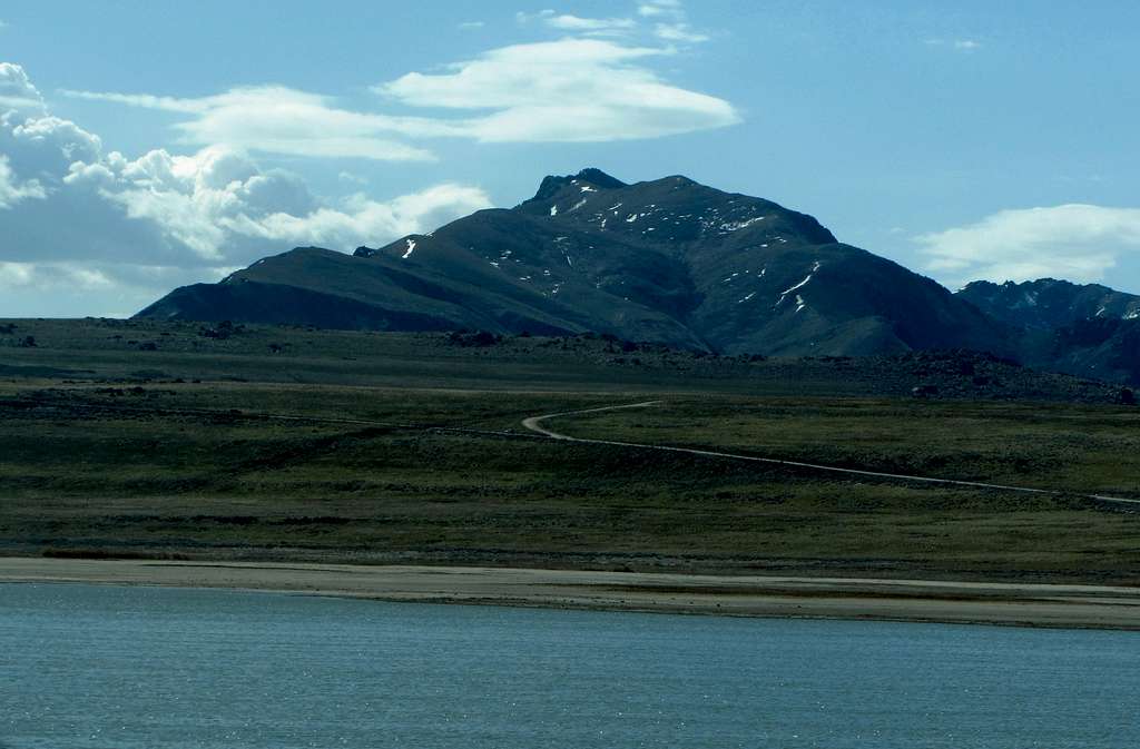 Frary Peak over Salt Lake