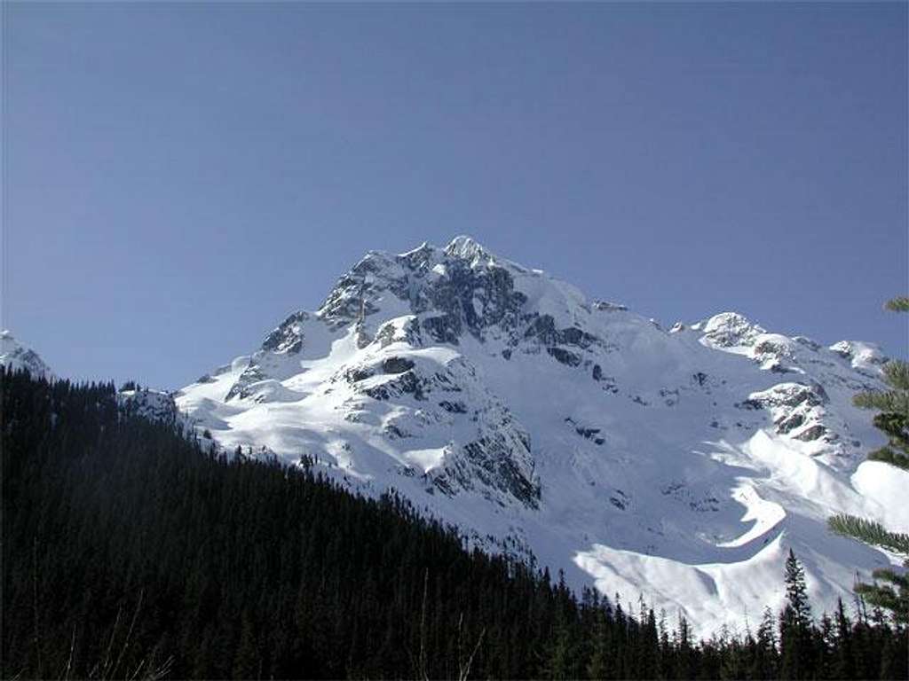 Joffre from the logging road