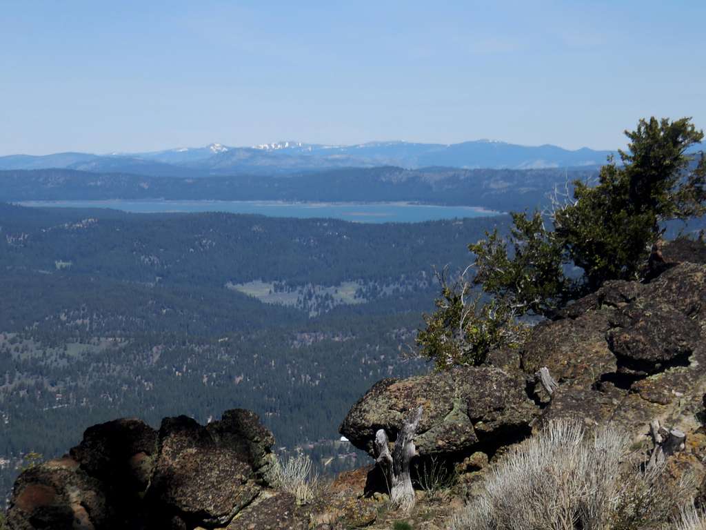 Lake Davis zoom shot from the summit