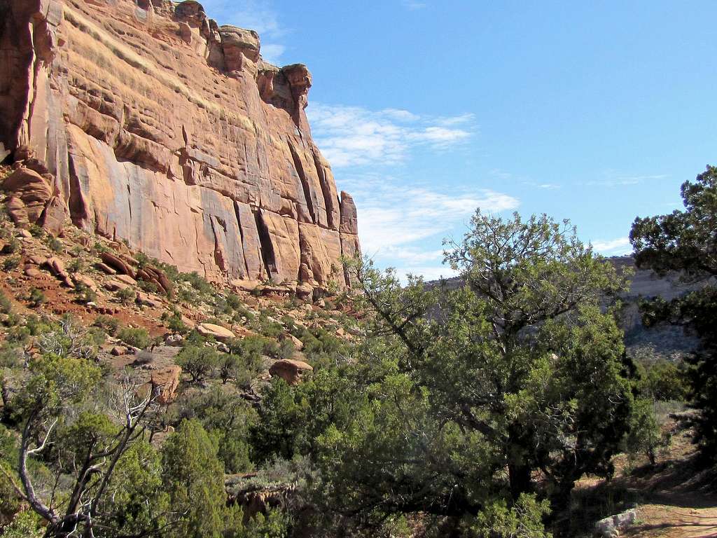On Monument Canyon Trail