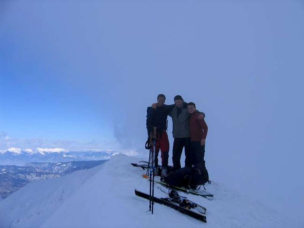 On the summit of Rodica.
 
