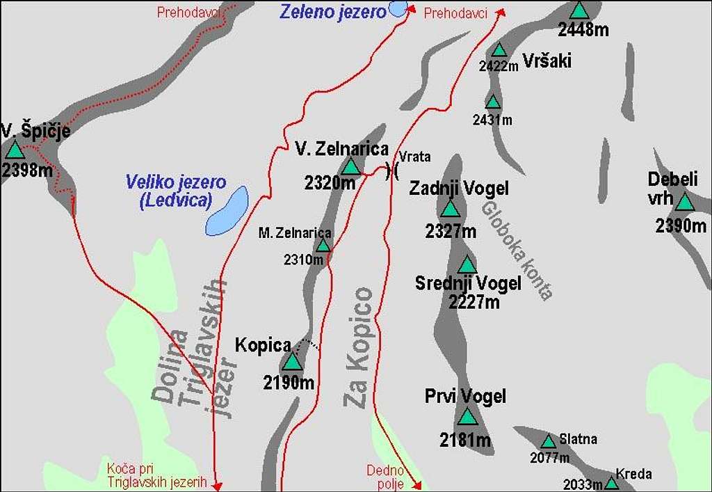 A self made map of Zelnarica...