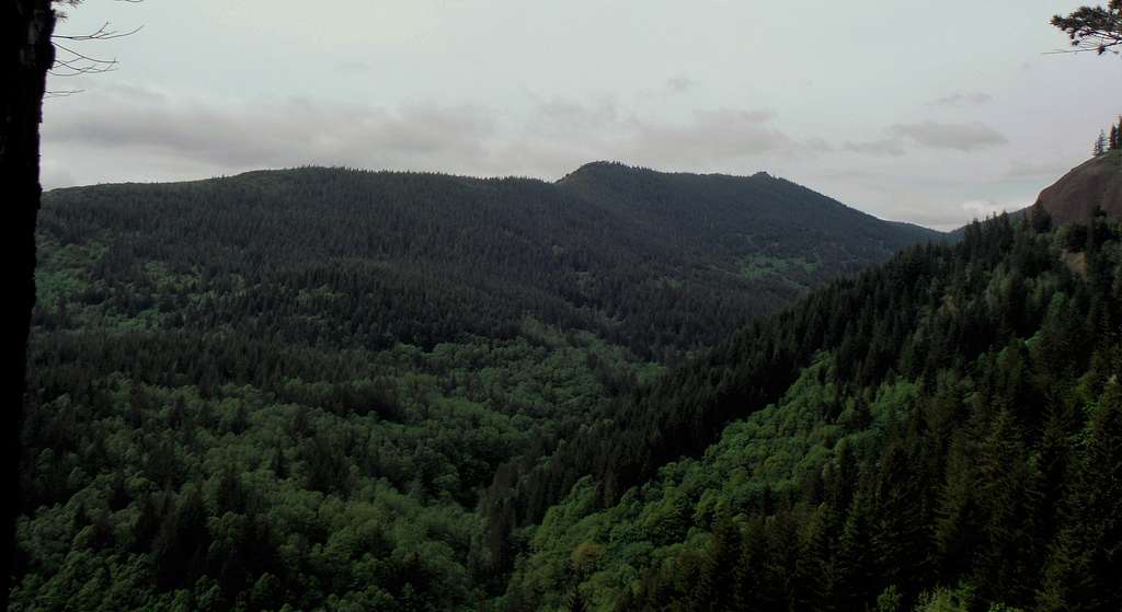 View toward Hardy Ridge