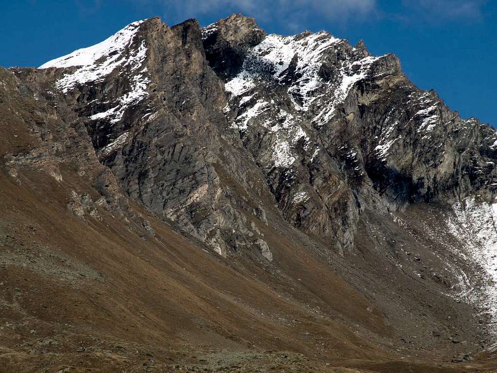 Valgrisenche Pointe de Feluma above Plonta Alps 2015