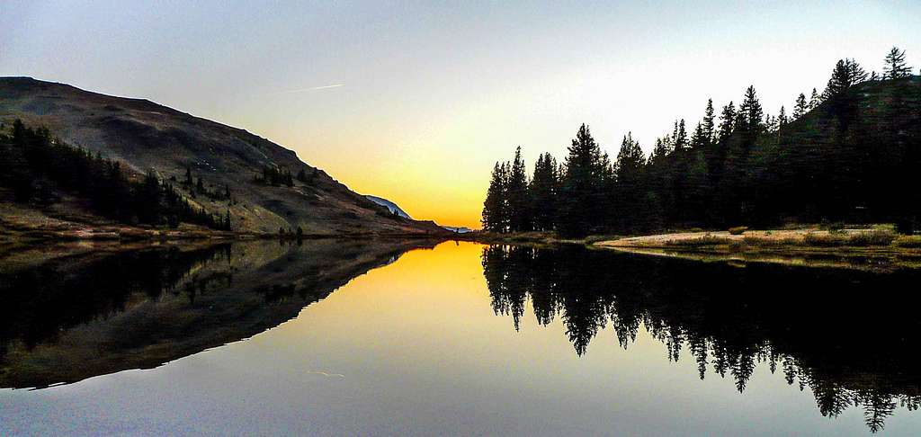Sunset at Highland Lakes