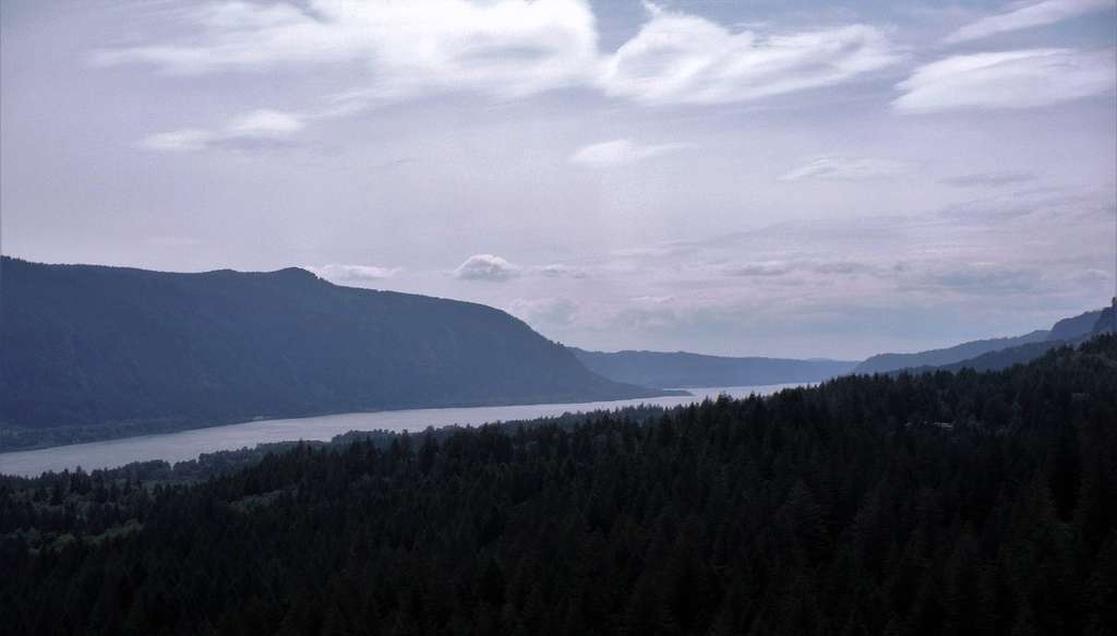 Looking from the summit of Little Beacon ROck