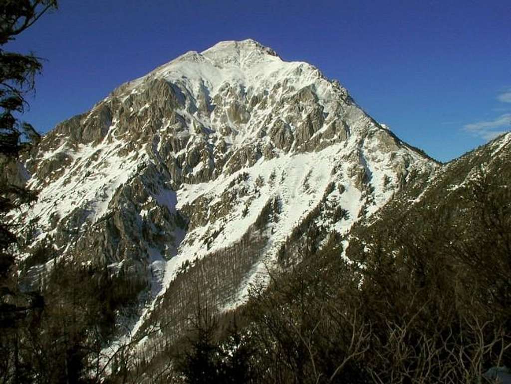 Storzic summit from Kalisce