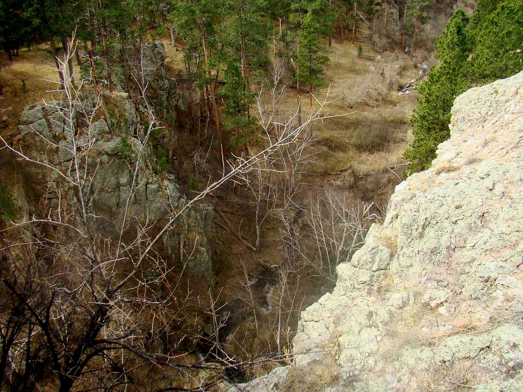 View into Beaver Creek Canyon