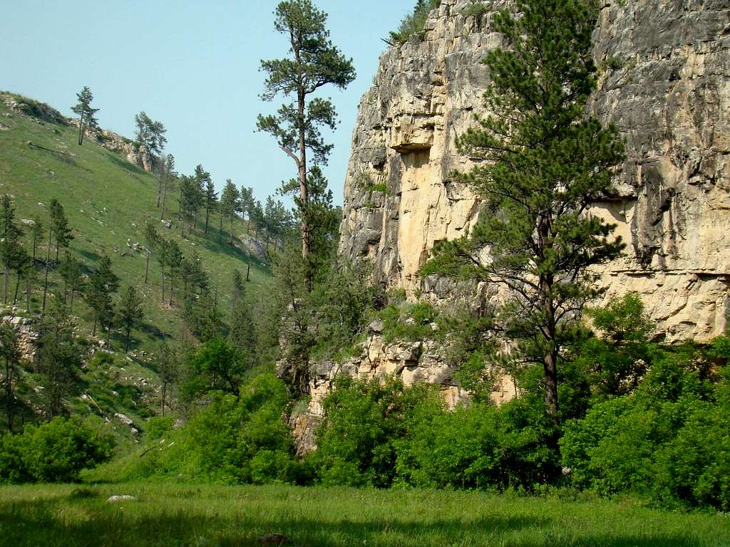 Beaver Creek Canyon Walls