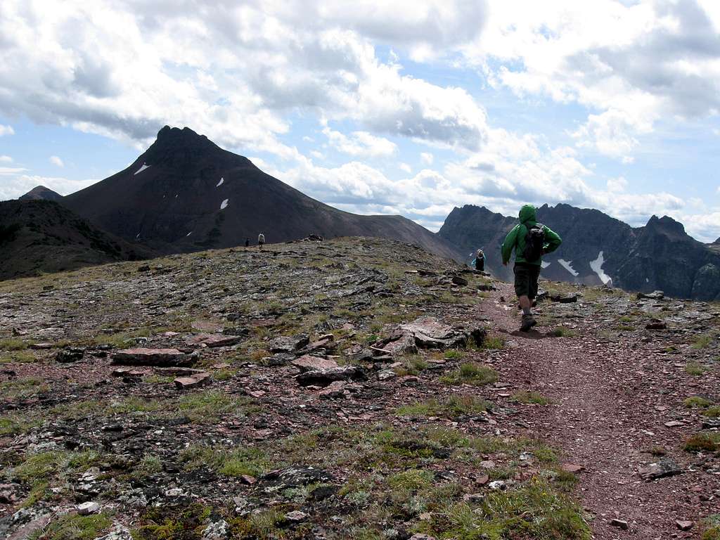 On the Trail to Chief Lodgepole Peak