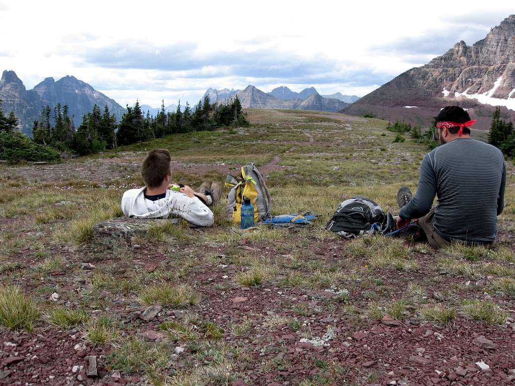 Hanging Out On Chief Lodgepole Peak