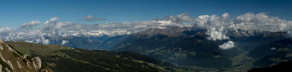 Zillertal Alps, Rieserferner and Villgraten Groups