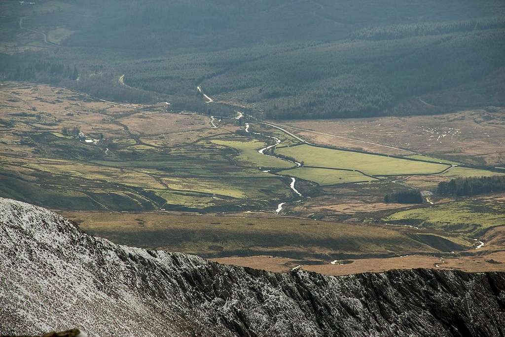 Afon Gwyfrai and Rhyd Du valley