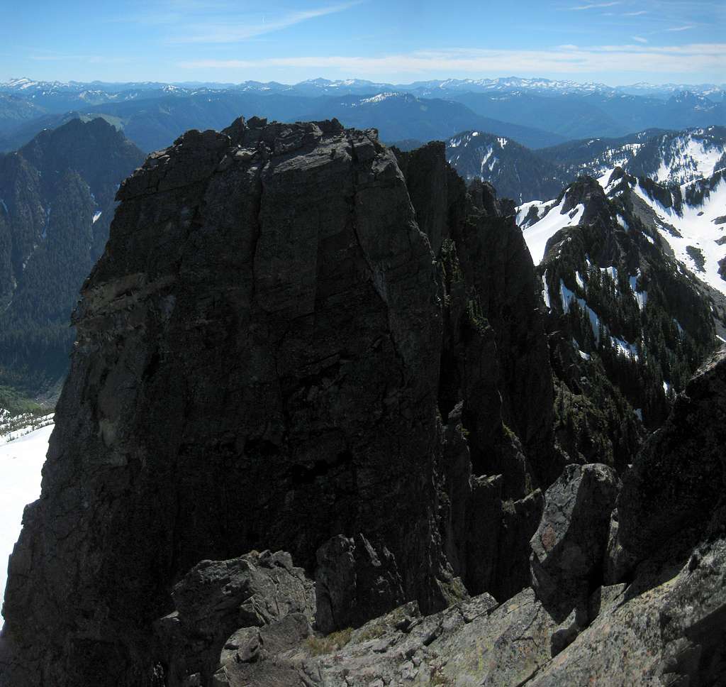 Spire Mountain's Central Spire