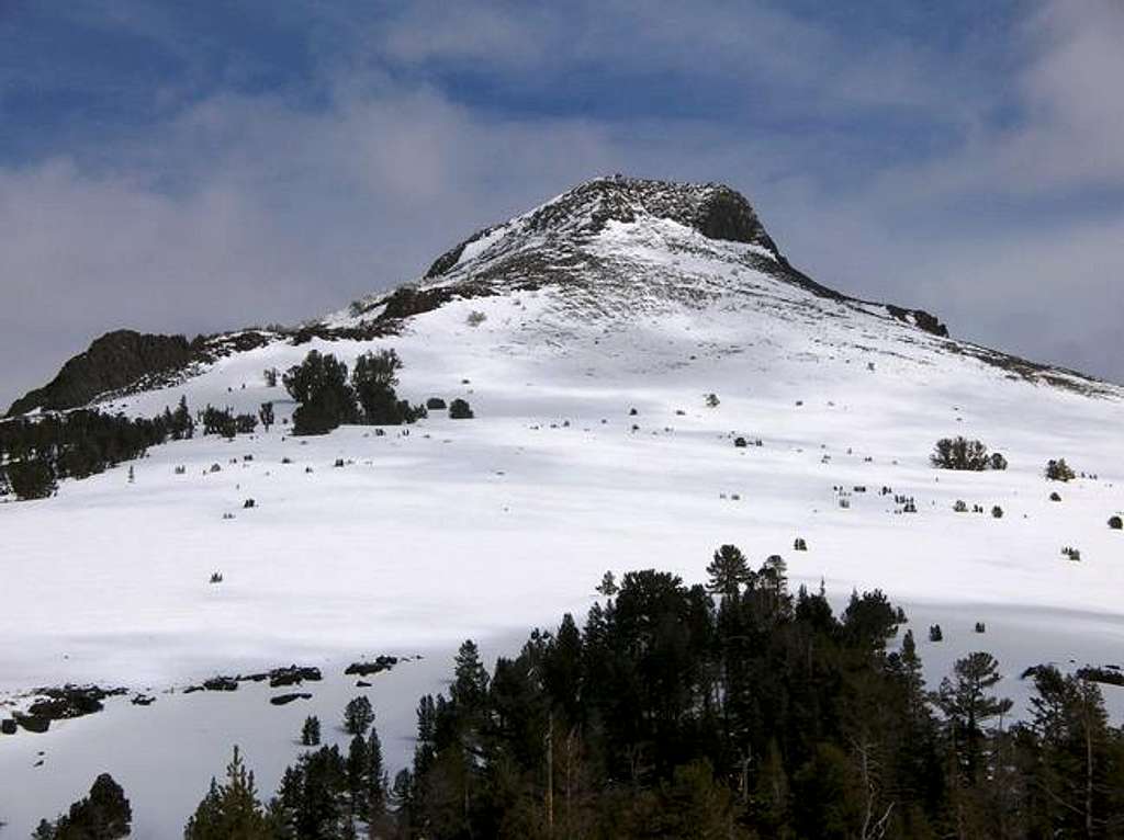 Hawkins Peak from the west...