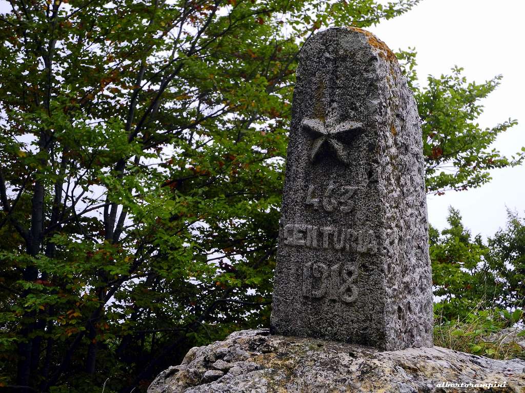 WWI memorial stone