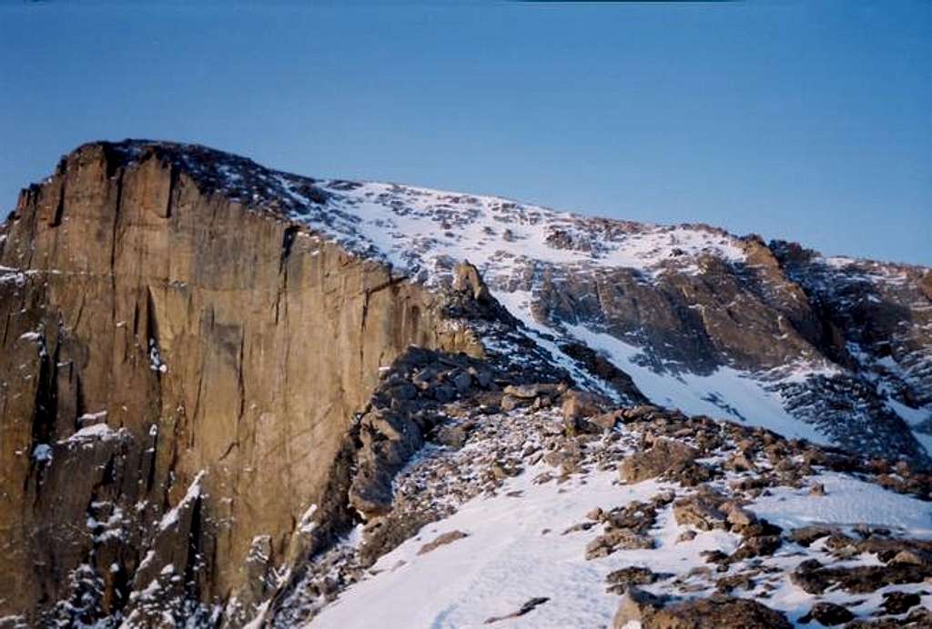 Longs Peak North face from...