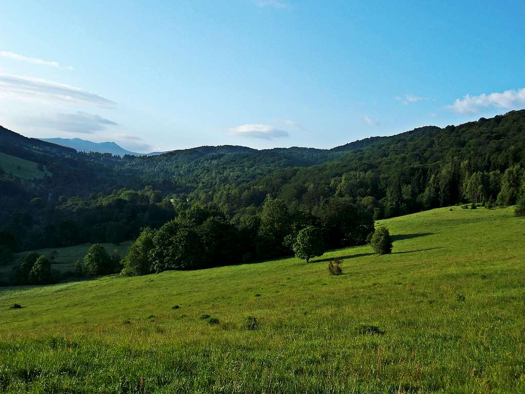 Caryńskie Valley from Nasiczańska Pass