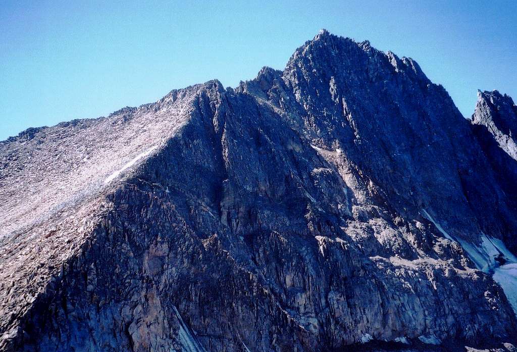 East Ridge, North Face and the Triangle - Granite Peak