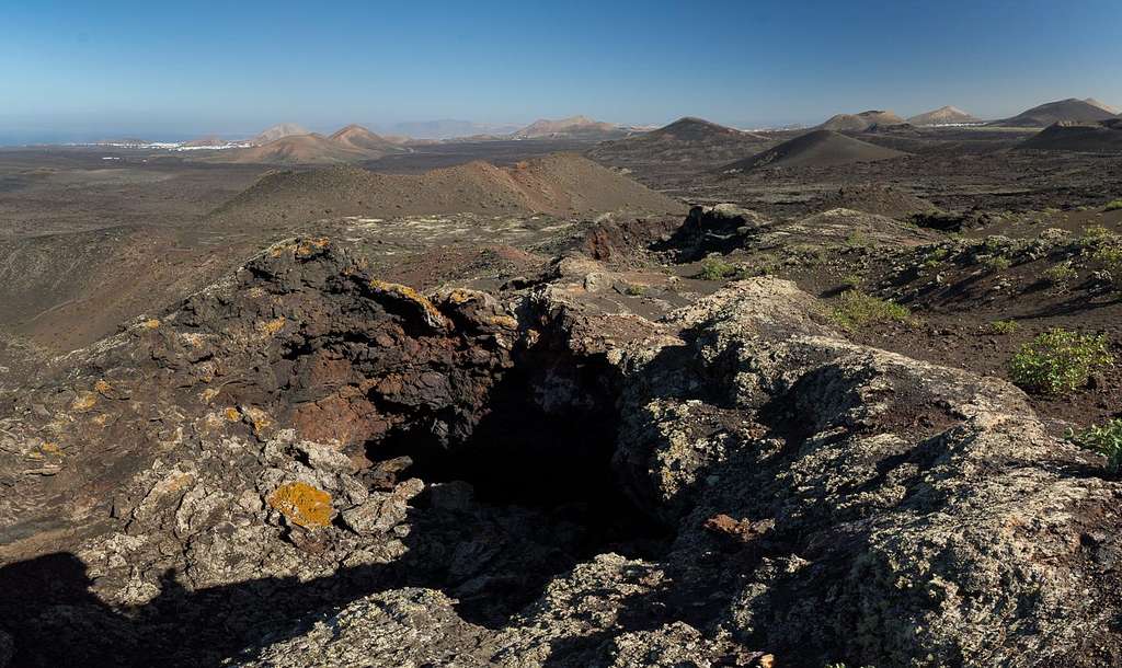 The eastern lava tunnel