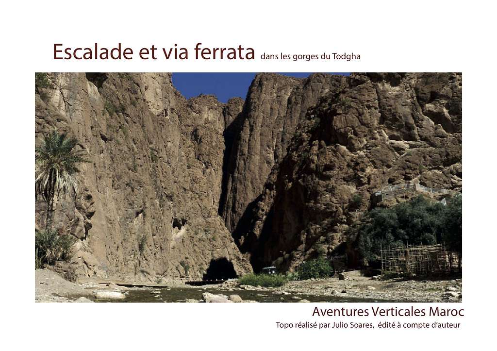 New Guidebook climbing in the Todgha gorges