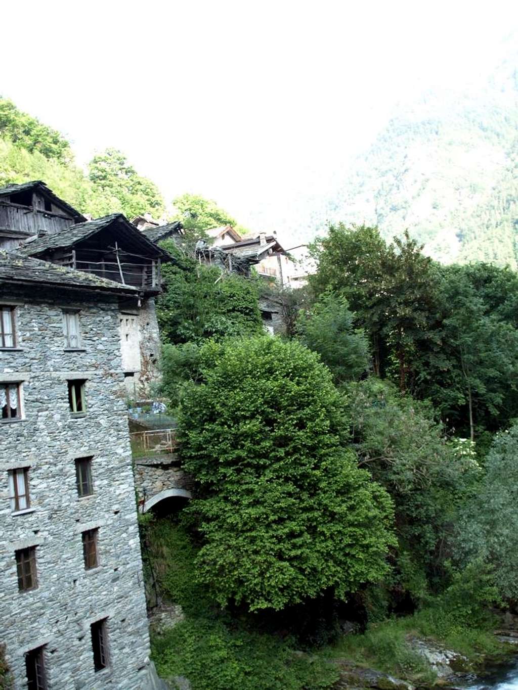 Pont Bozet grazed & lapped by Ayasse Torrent  2016