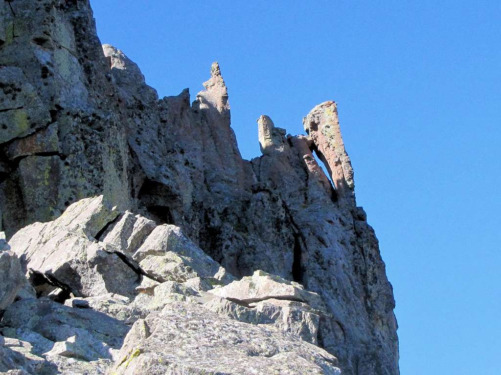 Cliffs of Blackhead Peak
